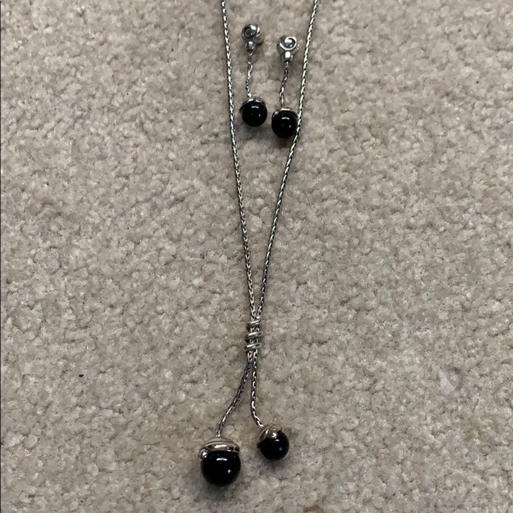 Brighton bolero style necklace & matching earrings